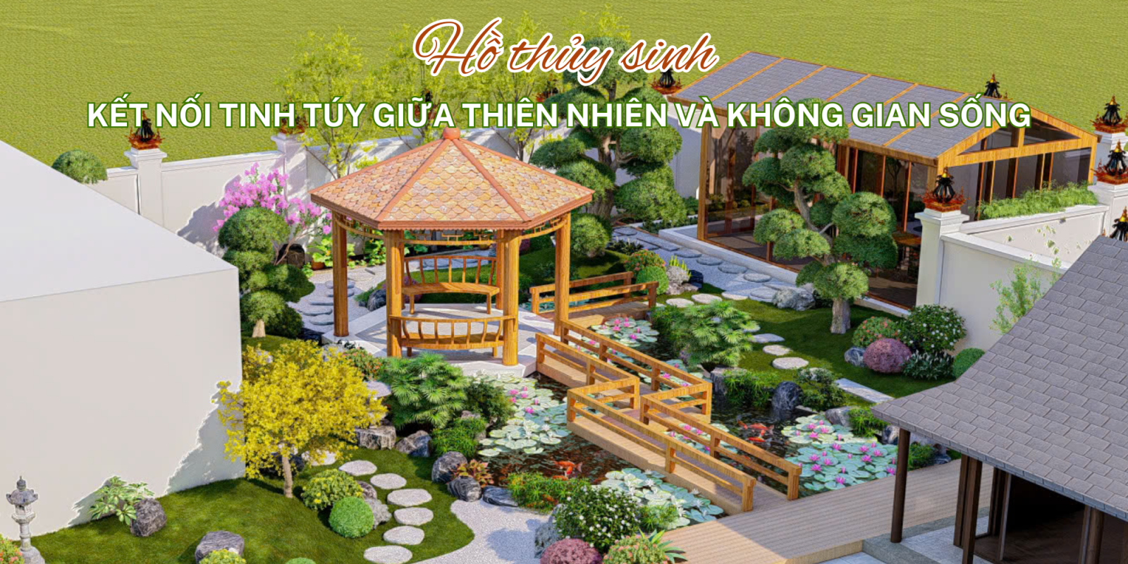 thiết kế sân vườn nhật bản tại bình dương - zion's landscape